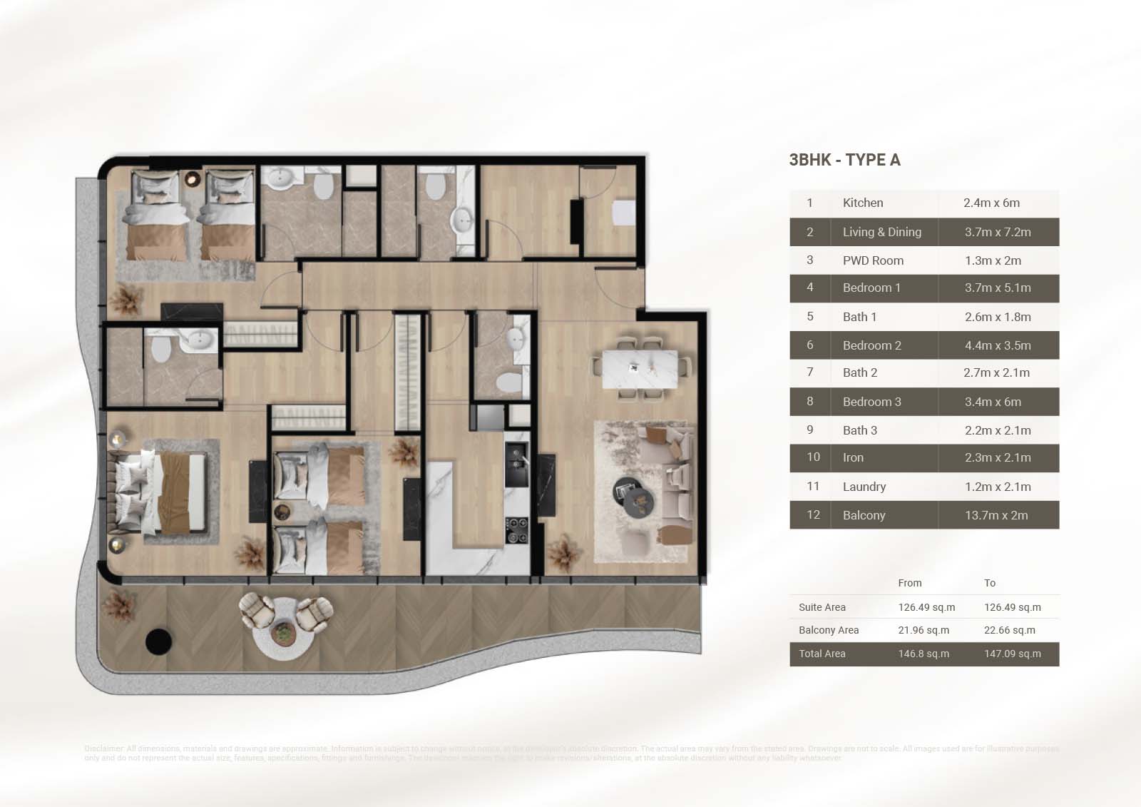 3 Bedroom